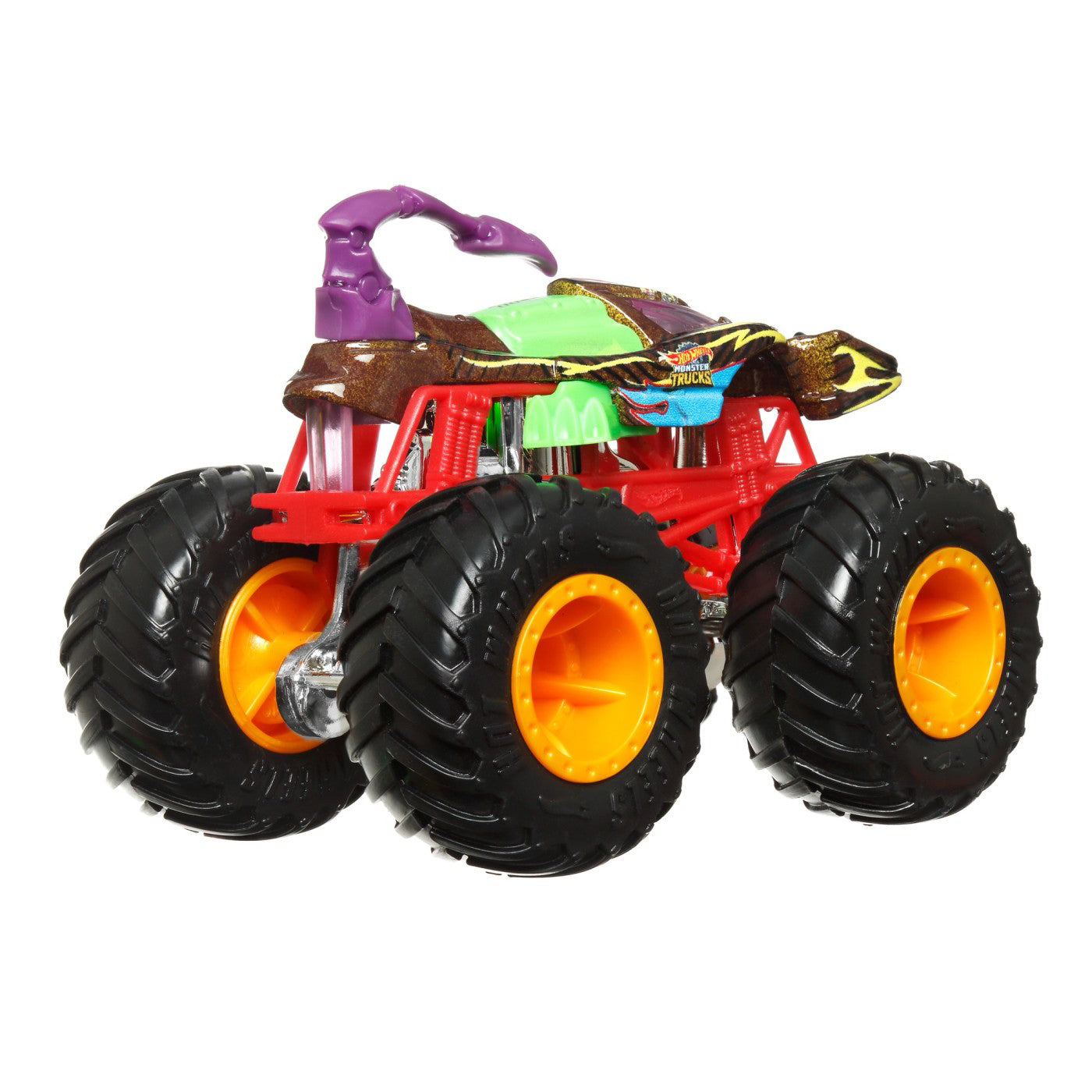 HOT WHEELS MONSTER TRUCK CAMION SCORPEDO CU CULORI SCHIMBATOARE SCARA 1:64