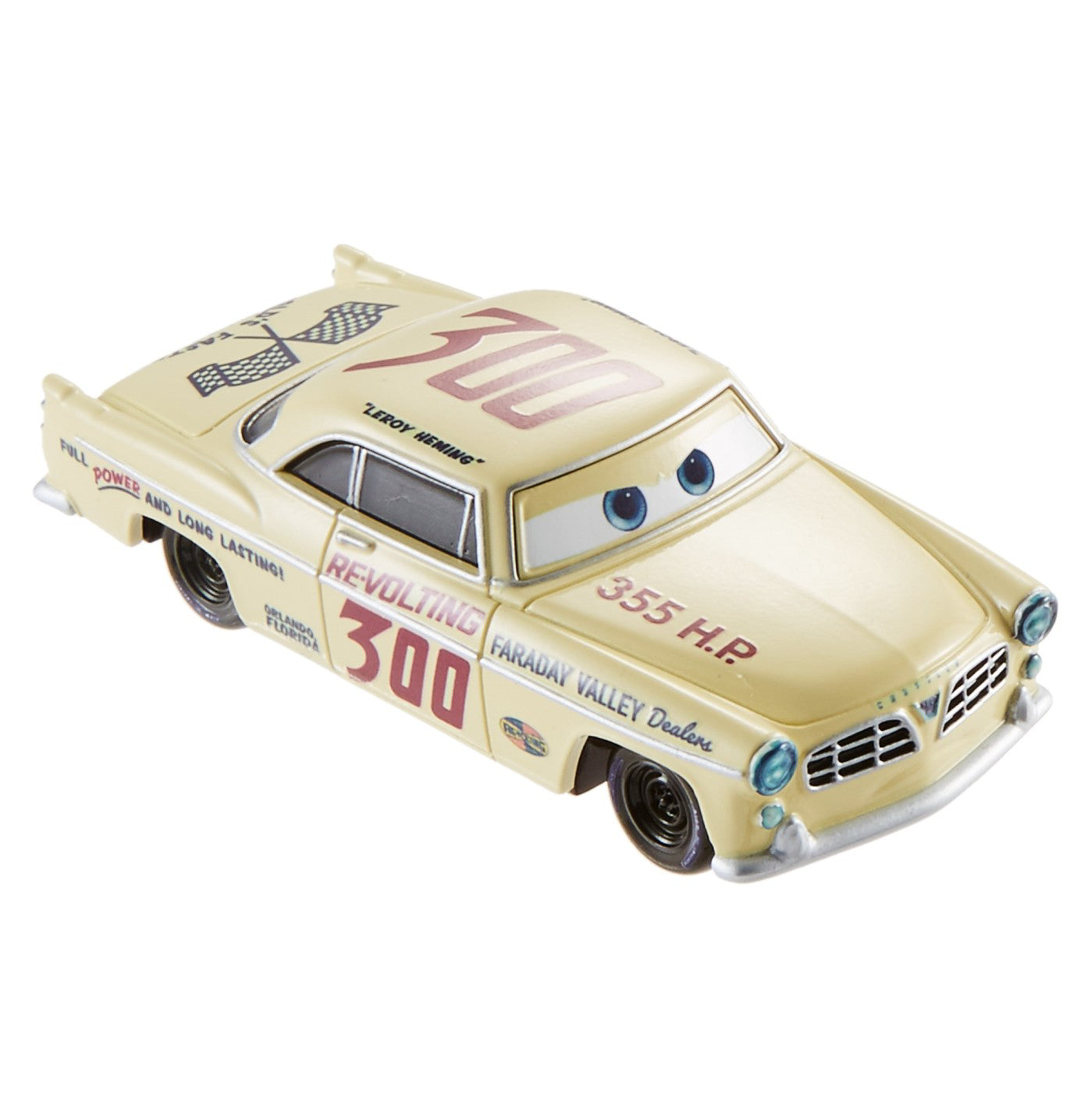 MASINUTA METALICA CARS3 PERSONAJUL LEROY HEMING