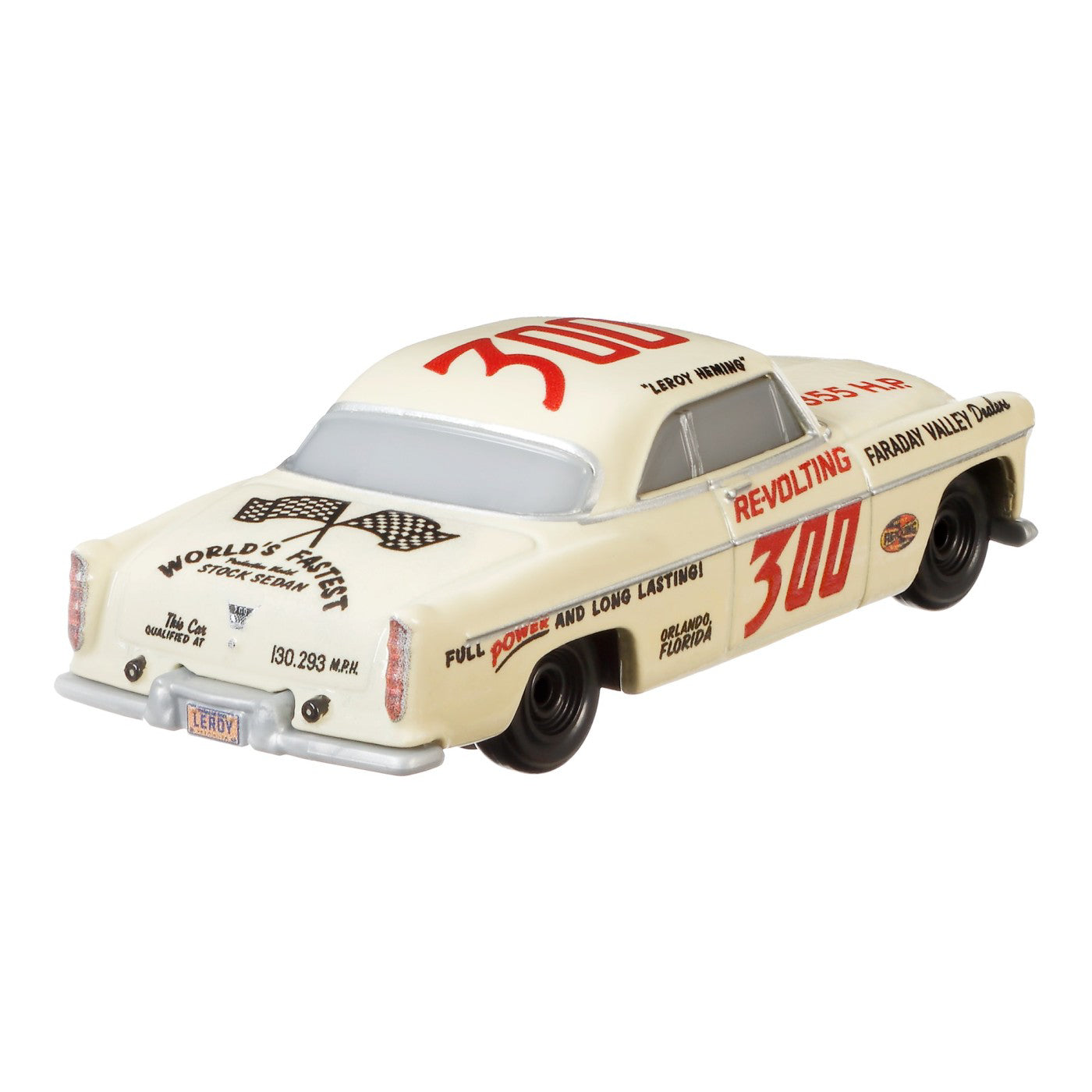 MASINUTA METALICA CARS3 PERSONAJUL LEROY HEMING