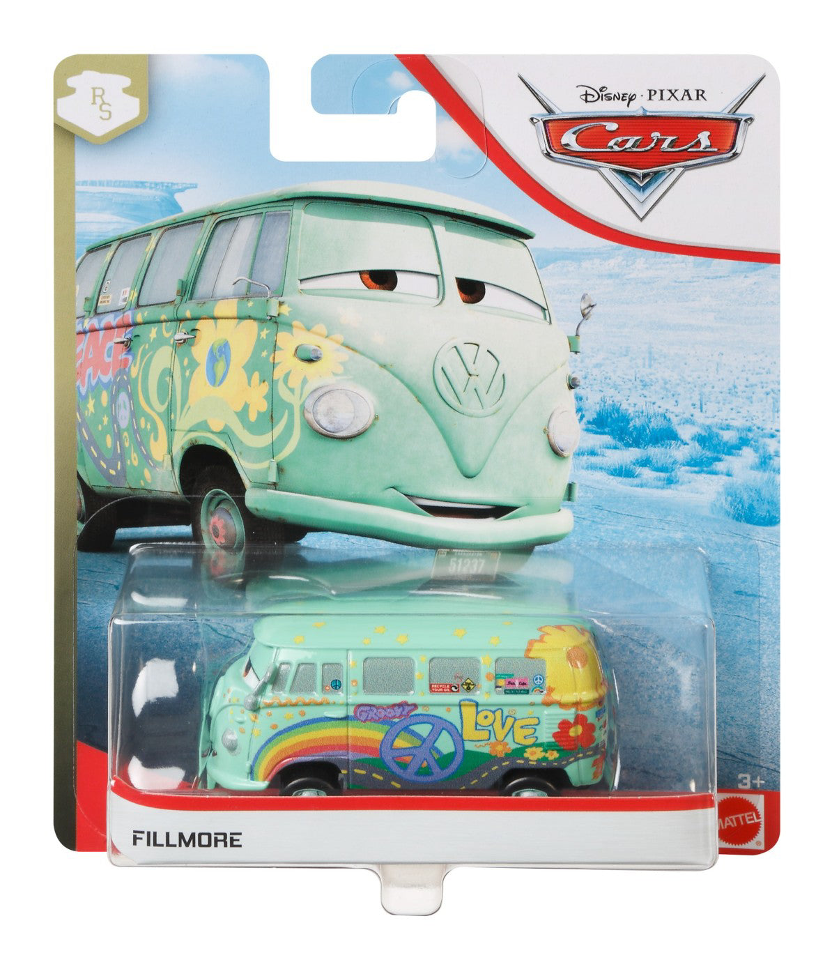MASINUTA METALICA CARS3 PERSONAJUL FILLMORE