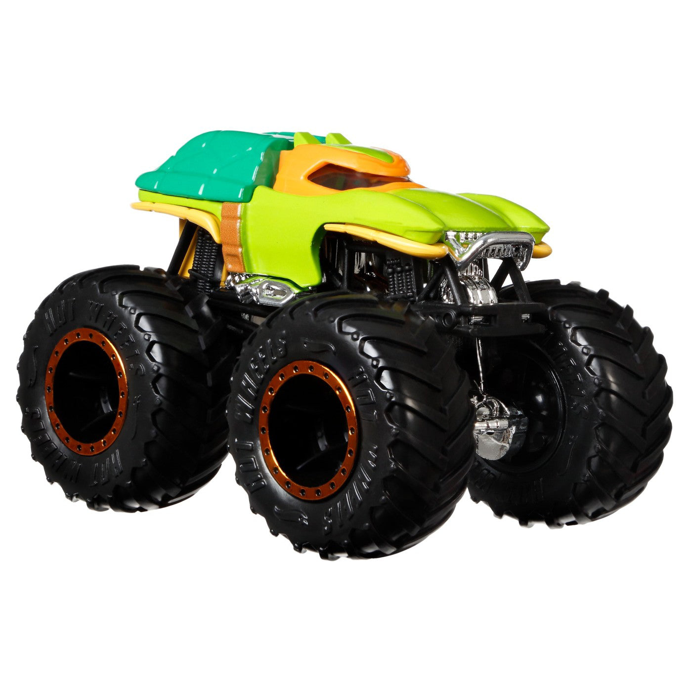 MONSTER TRUCK SET 2 MASINI SCARA 1 LA 64 MICHELANGELO SI DONATELLO