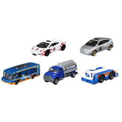 MATCHBOX SET 5 MASINUTE METALICE MBX AIRPORT SCARA 1:64