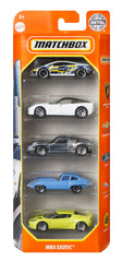 MATCHBOX SET 5 MASINUTE METALICE MBX EXOTIC SCARA 1:64