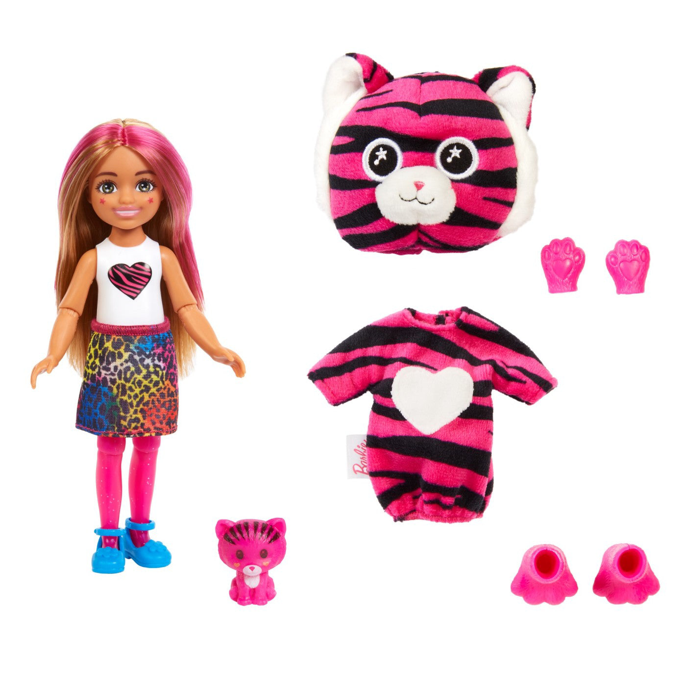 BARBIE PAPUSA CHELSEA CUTIE REVEAL TIGRU