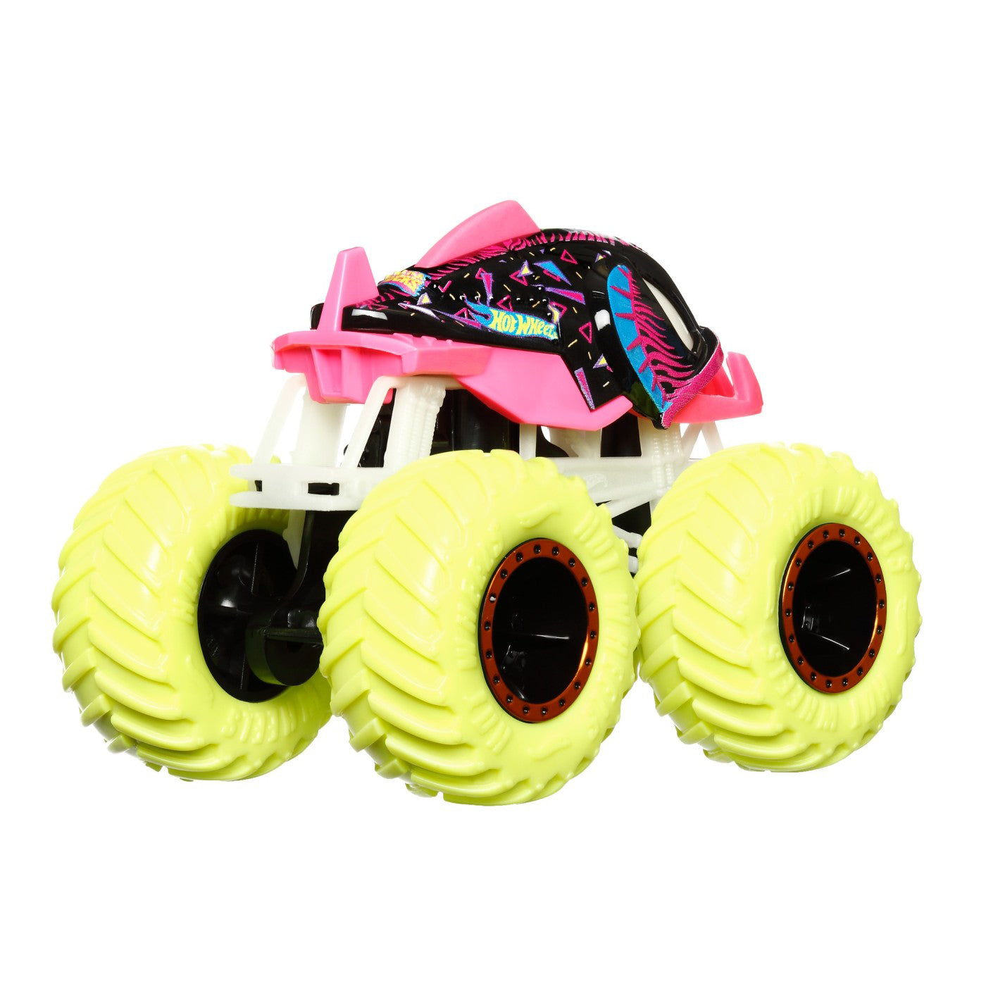 HOT WHEELS MONSTER TRUCK GLOW IN THE DARK MASINUTA PIRAN-AHHHH SCARA 1:64