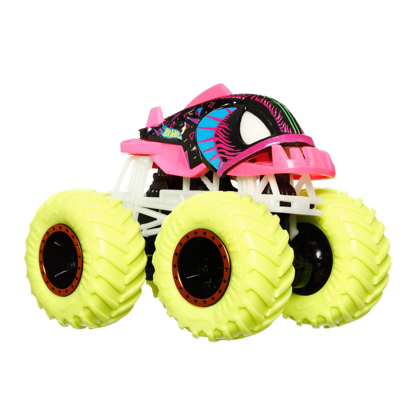 HOT WHEELS MONSTER TRUCK GLOW IN THE DARK MASINUTA PIRAN-AHHHH SCARA 1:64