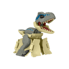 JURASSIC WORLD FIERCE CHANGERS HIDDEN HATCHERS DINOZAUR TRANSFORMABIL VELOCIRAPTOR BLUE