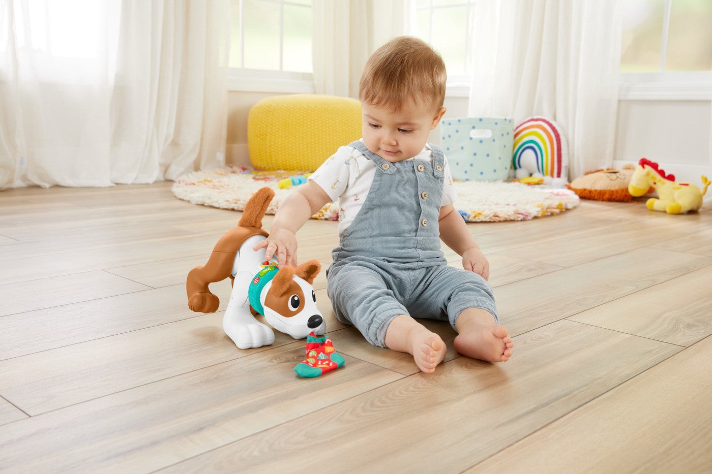 FISHER PRICE CATELUS CRAWL WITH ME