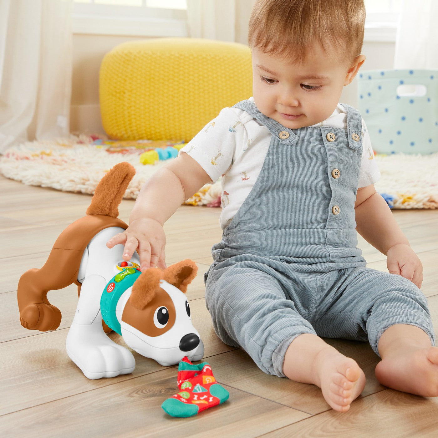 FISHER PRICE CATELUS CRAWL WITH ME