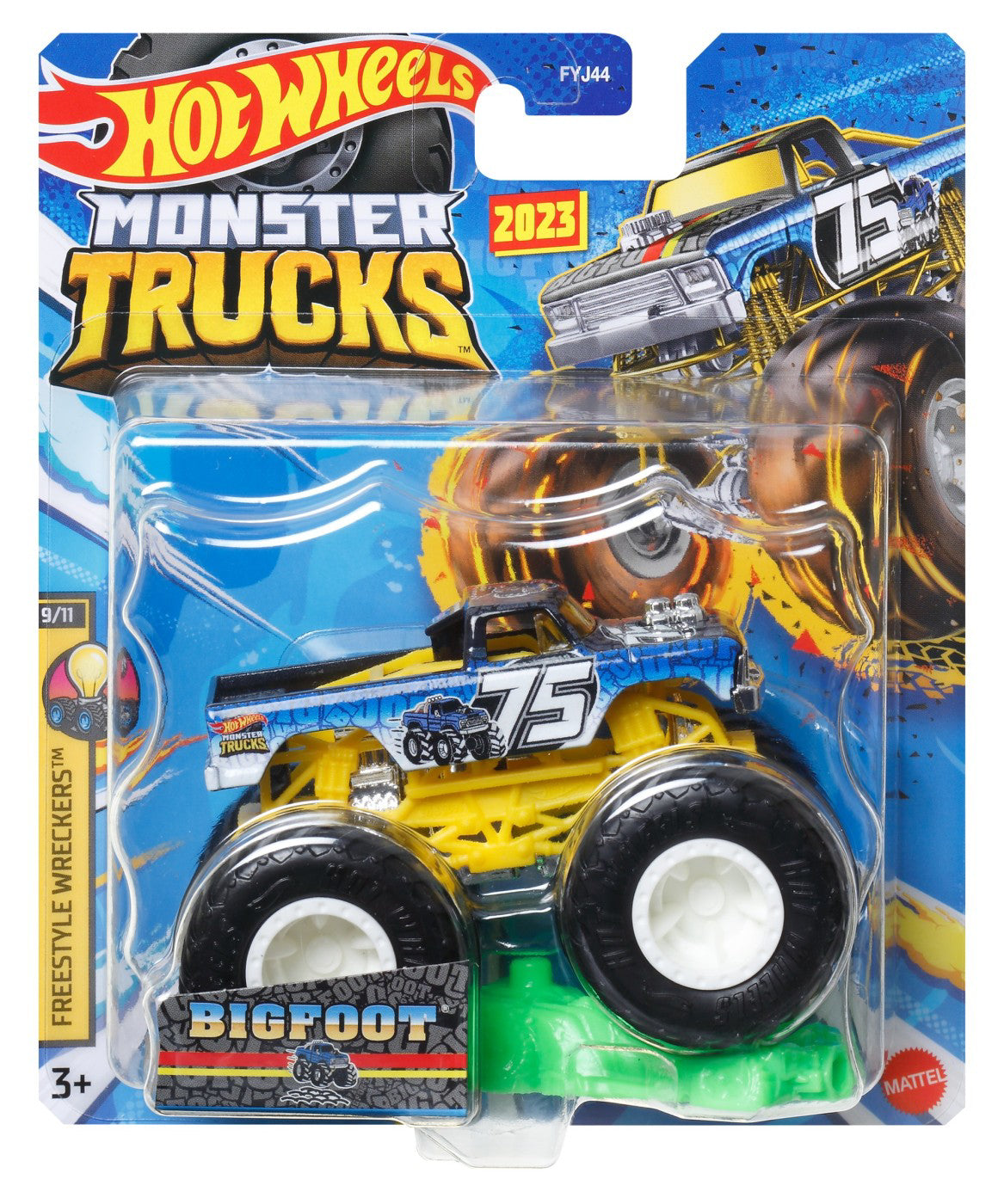 HOT WHEELS MONSTER TRUCK MASINUTA BIG FOOT SCARA 1:64