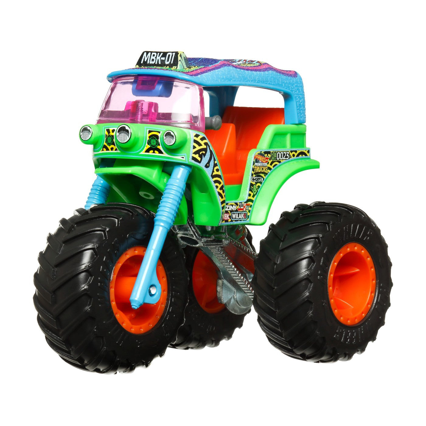 HOT WHEELS MONSTER TRUCK MASINUTA TUK N ROLL SCARA 1:64