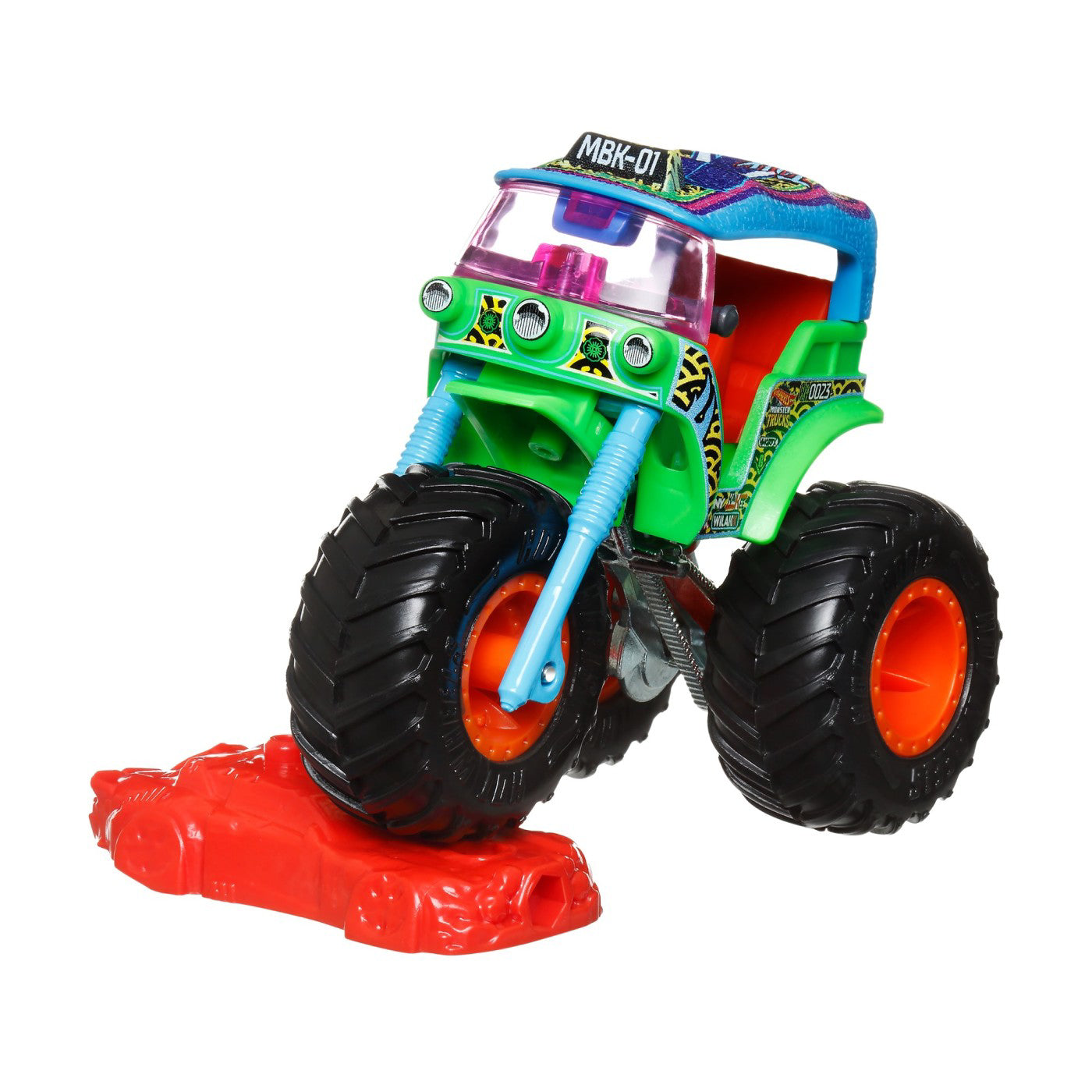 HOT WHEELS MONSTER TRUCK MASINUTA TUK N ROLL SCARA 1:64