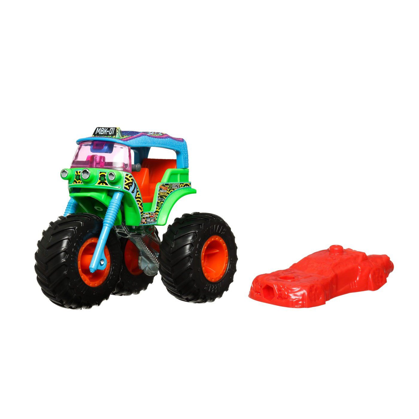 HOT WHEELS MONSTER TRUCK MASINUTA TUK N ROLL SCARA 1:64