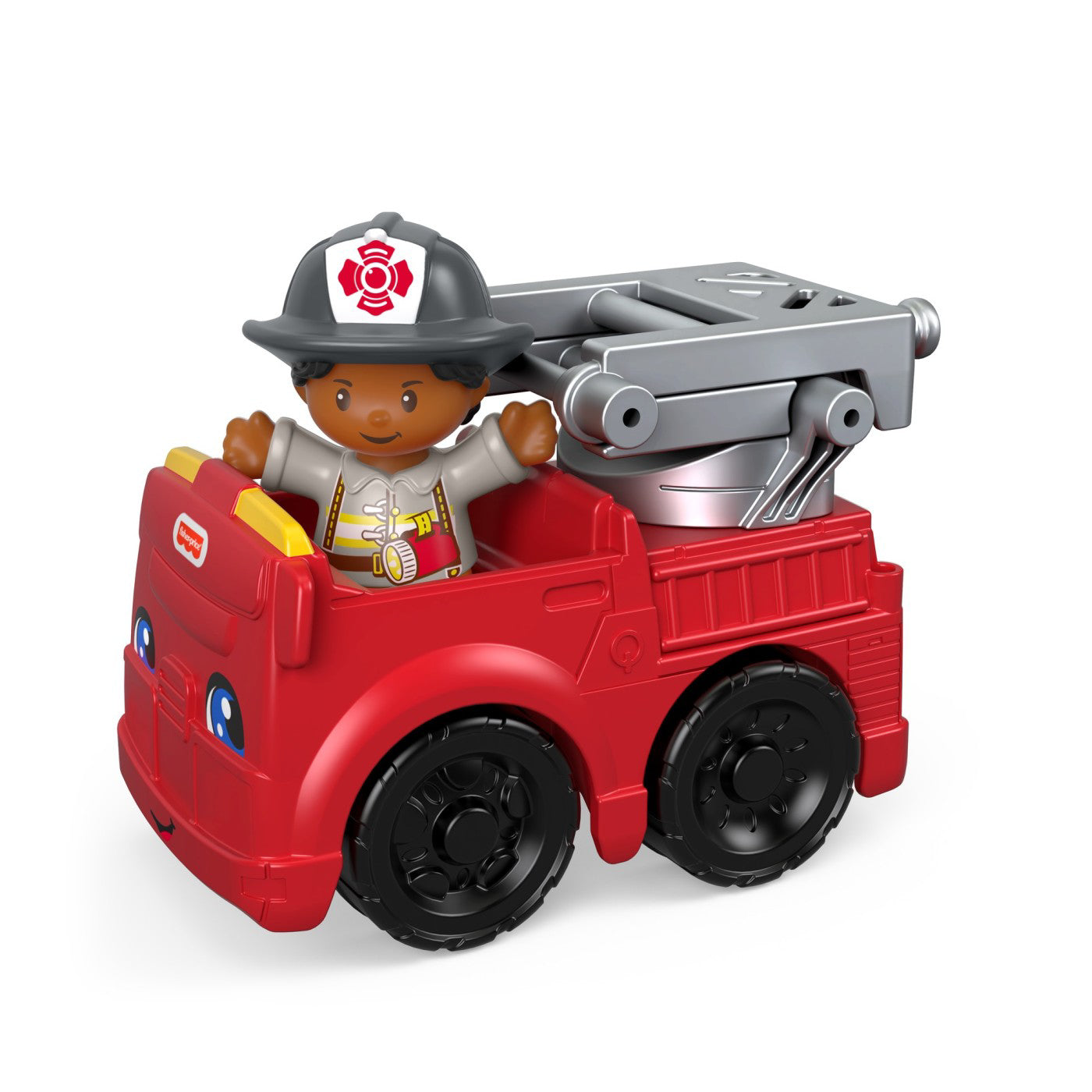 FISHER PRICE LITTLE PEOPLE VEHICUL MASINA DE POMPIERI 10CM