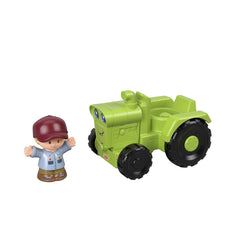 FISHER PRICE LITTLE PEOPLE VEHICUL TRACTOR 10CM