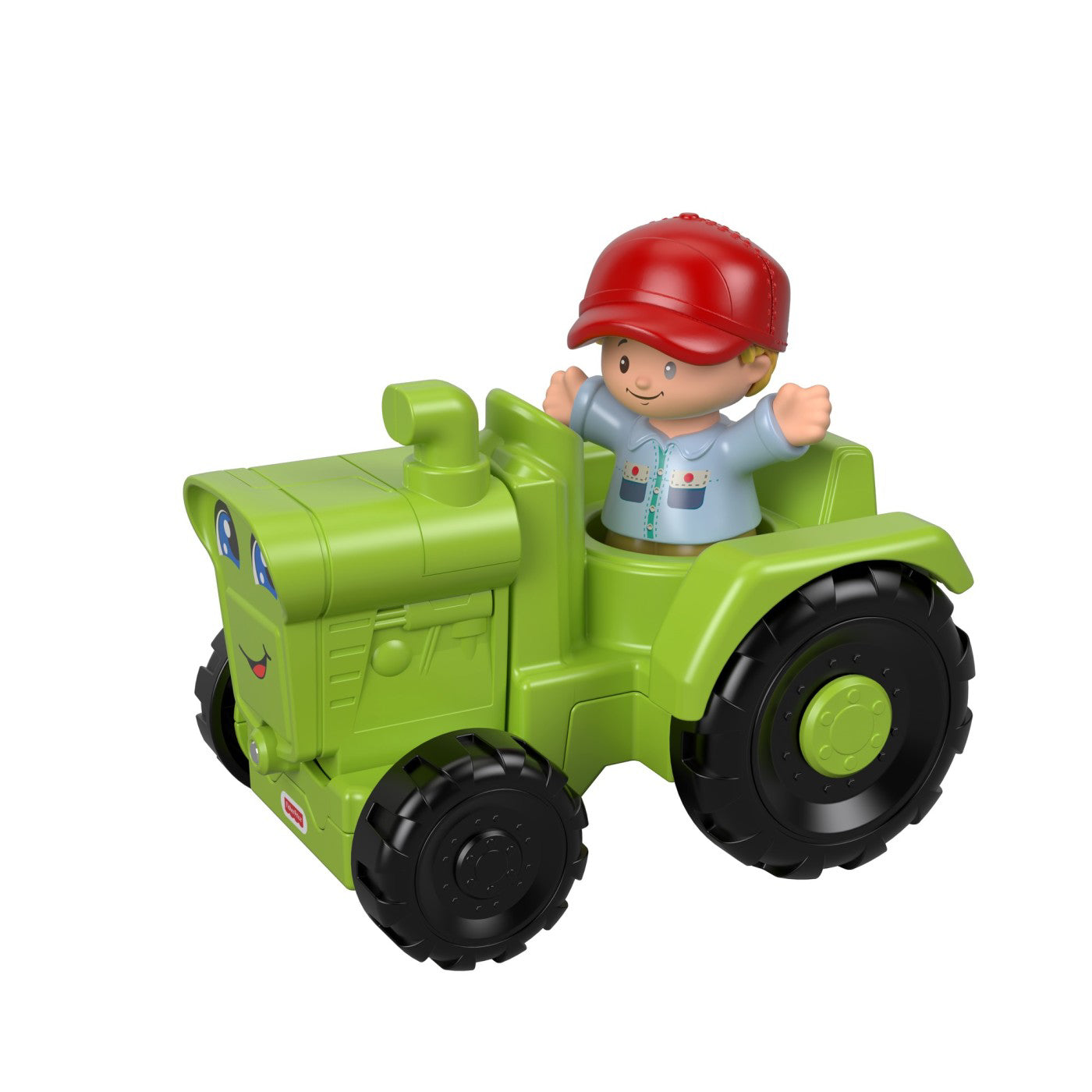 FISHER PRICE LITTLE PEOPLE VEHICUL TRACTOR 10CM