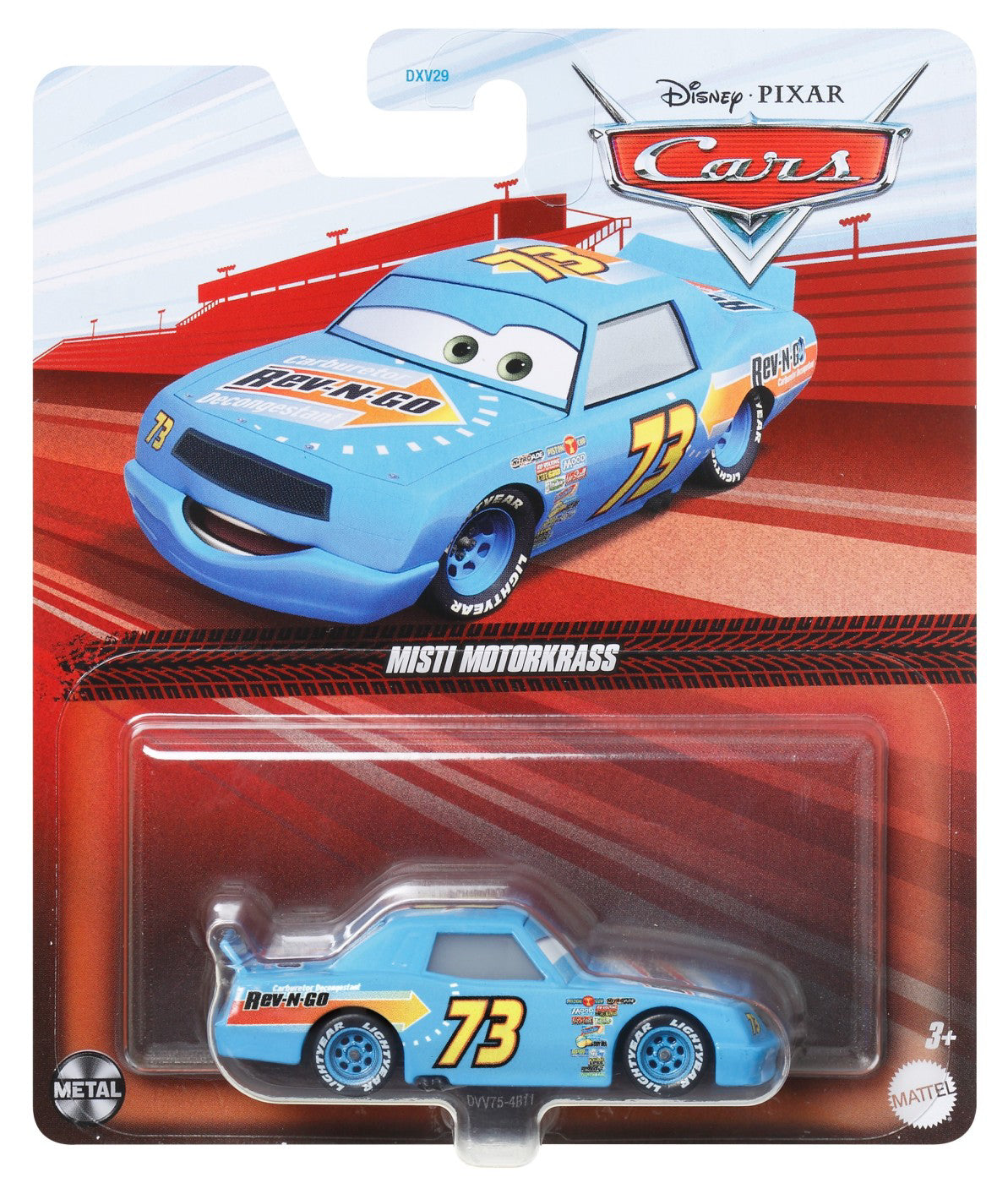 MASINUTA METALICA CARS3 PERSONAJUL MISTI MOTORKRASS