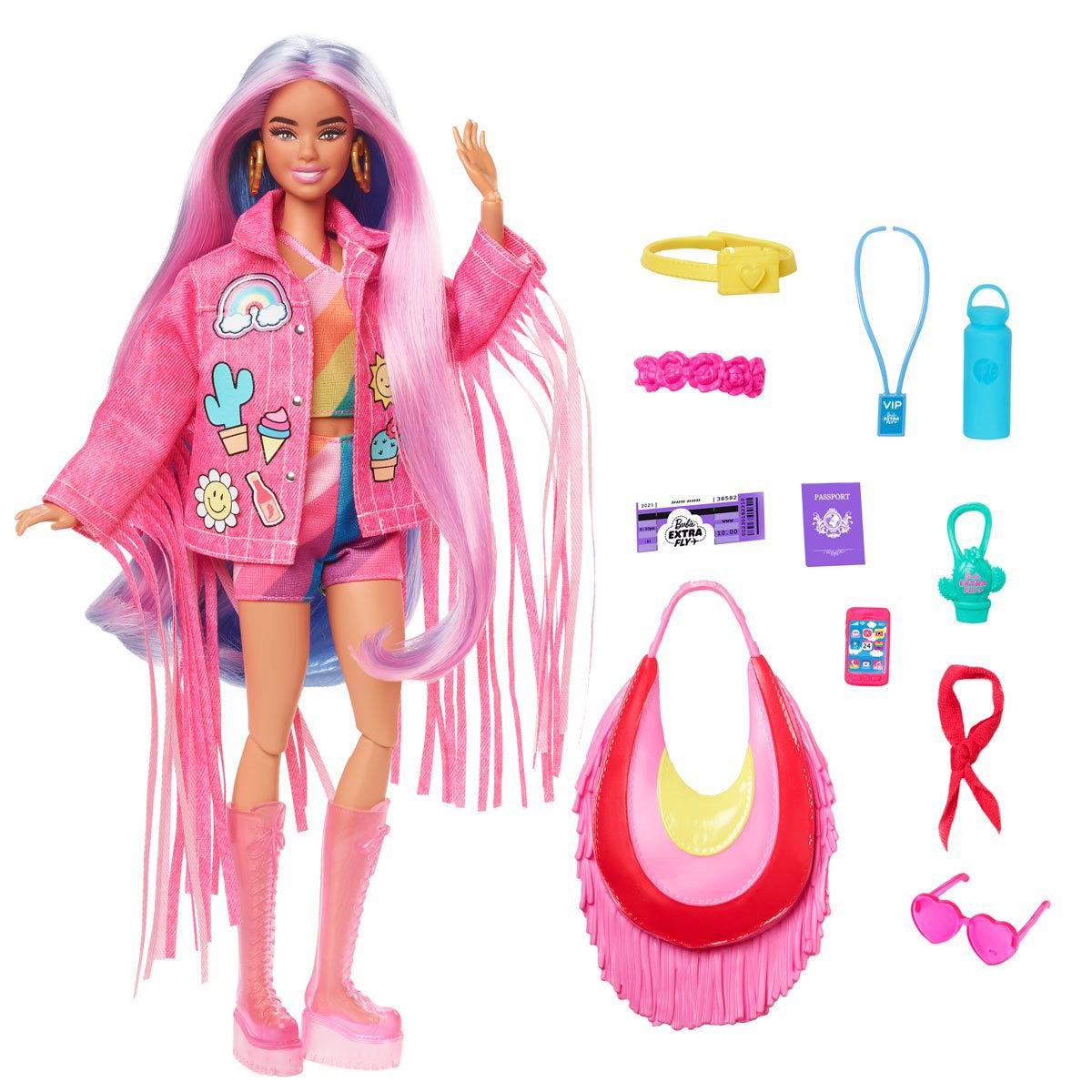 BARBIE PAPUSA BARBIE EXTRA FLY BARBIE MERGE LA FESTIVAL