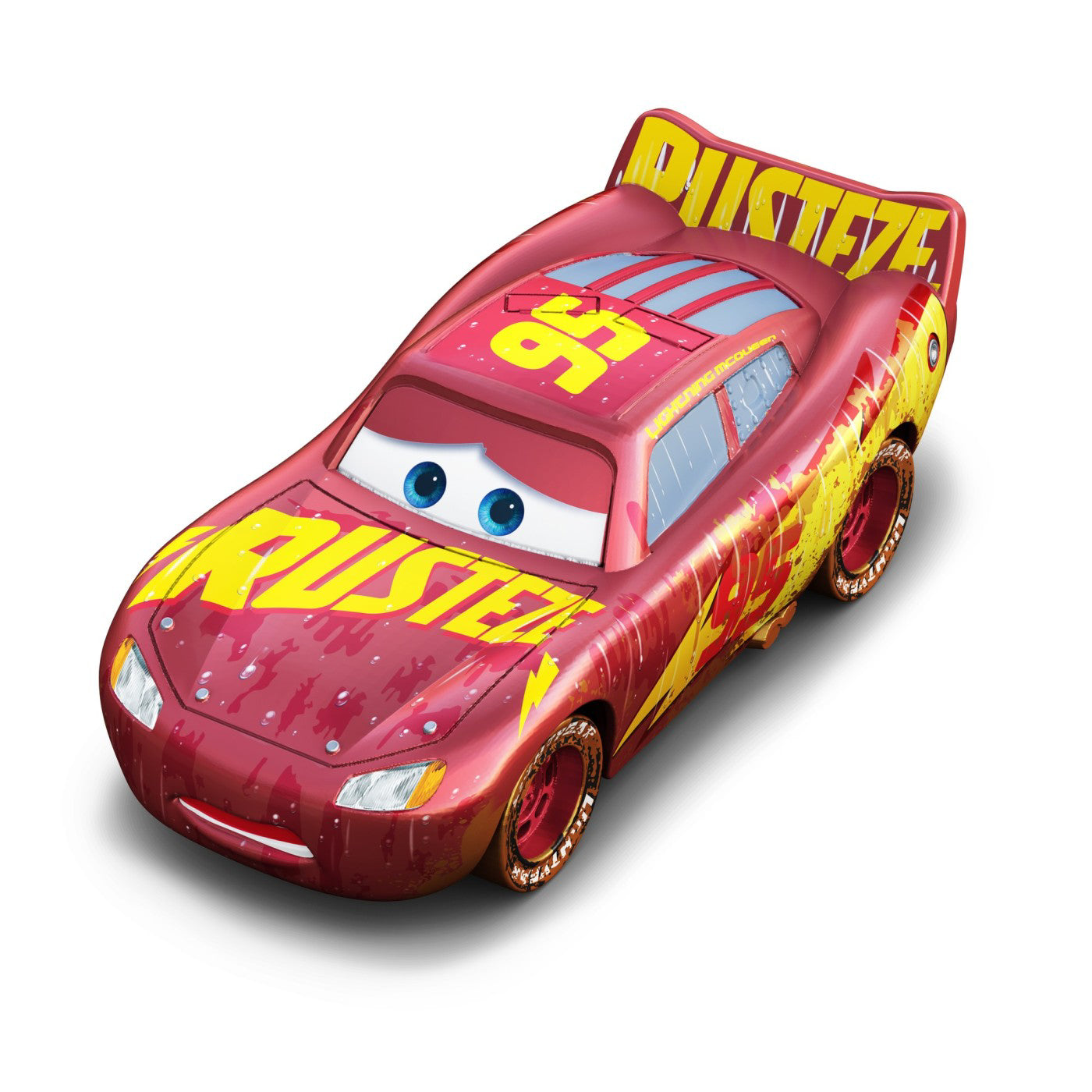 MASINUTA METALICA CARS3 PERSONAJUL MUDDY RUSTEZE RACING CENTER FULGER MCQUEEN