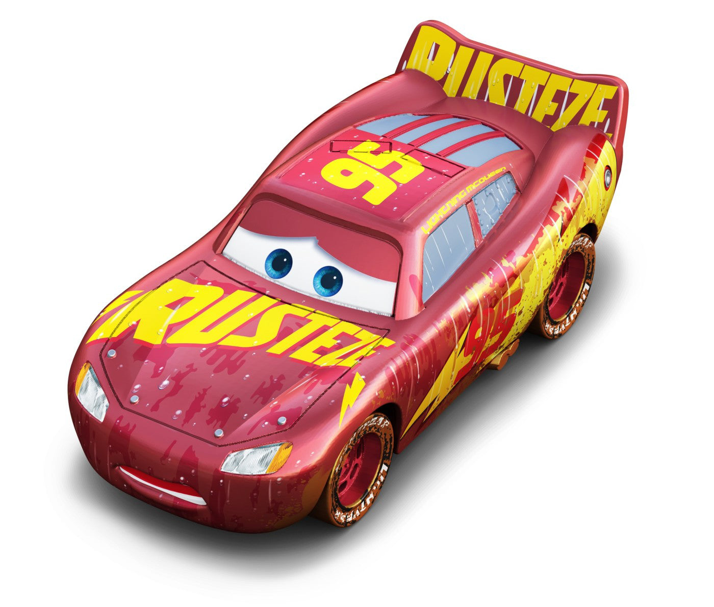 MASINUTA METALICA CARS3 PERSONAJUL MUDDY RUSTEZE RACING CENTER FULGER MCQUEEN