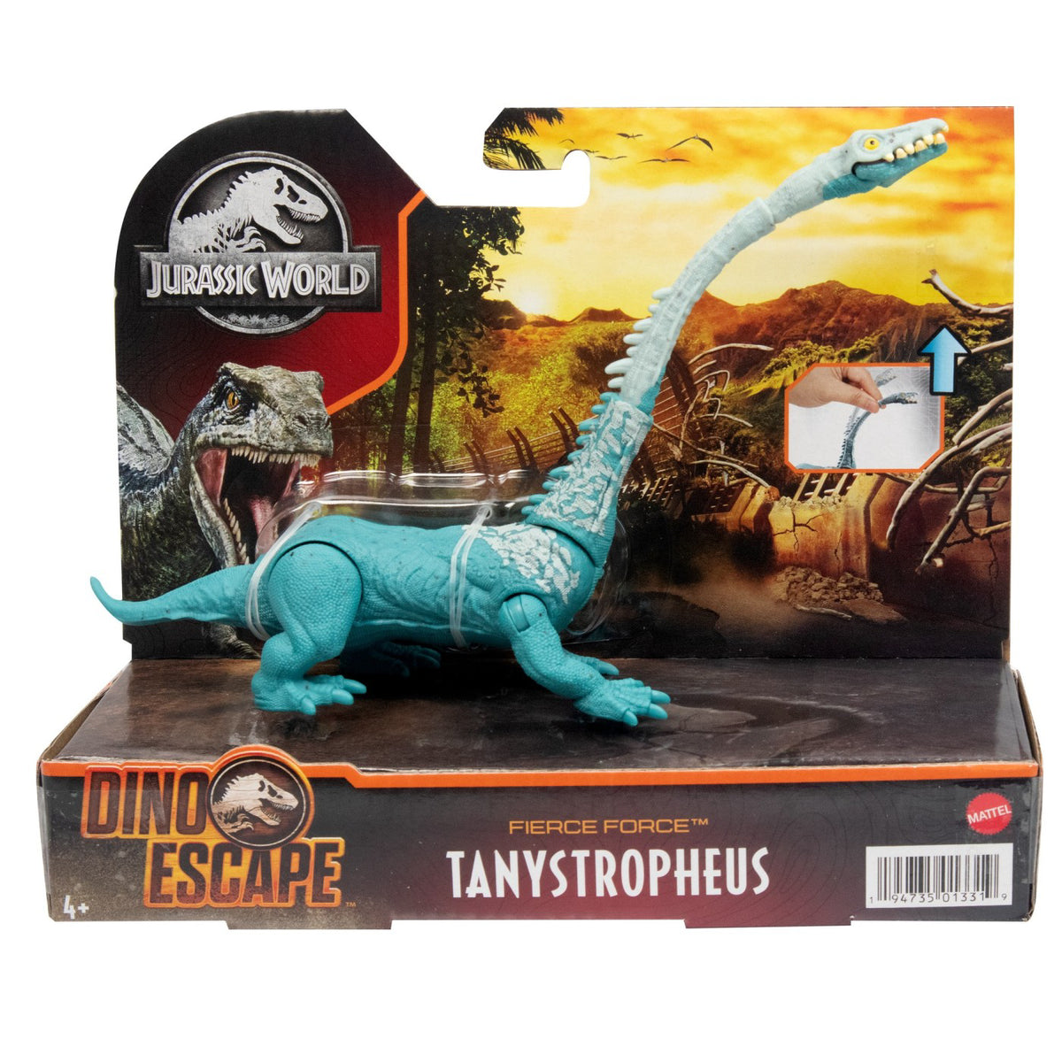 JURASSIC WORLD DINO ESCAPE FIERCE FORCE DINOZAUR TANYSTROPHEUS