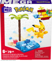 POKEMON MEGA SET DE CONSTRUCTIE PLAJA LUI PIKACHU