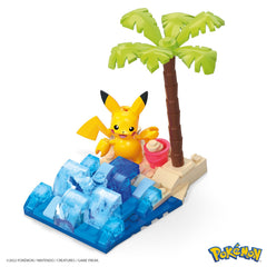 POKEMON MEGA SET DE CONSTRUCTIE PLAJA LUI PIKACHU