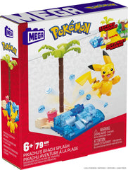 POKEMON MEGA SET DE CONSTRUCTIE PLAJA LUI PIKACHU