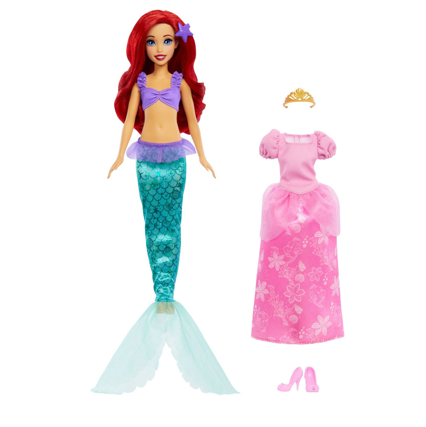 DISNEY PRINCESS PAPUSA ARIEL 2IN1