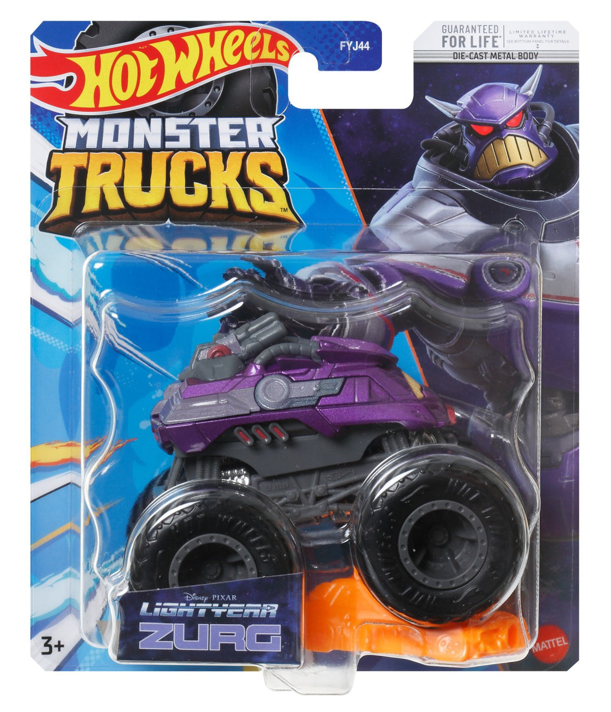HOT WHEELS MONSTER TRUCK MASINUTA LIGHTYEAR ZURG SCARA 1:64