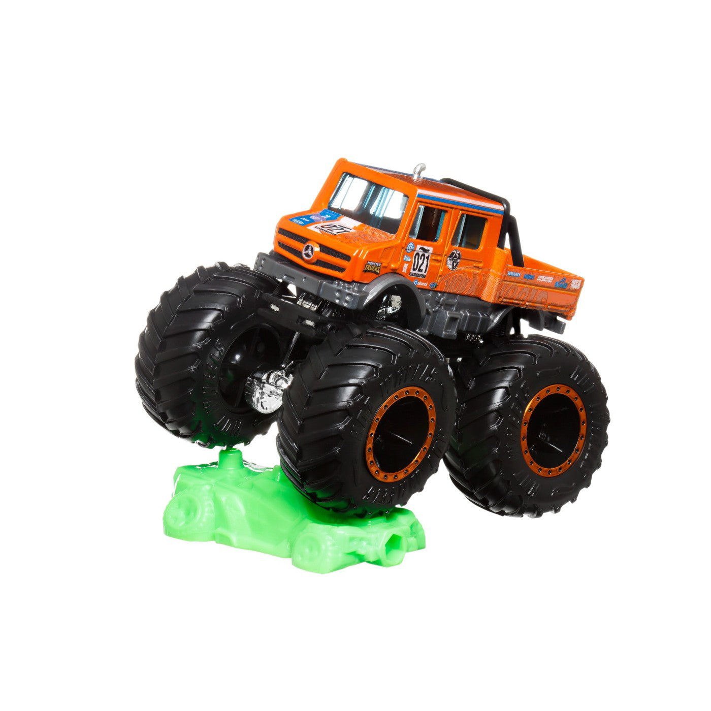 HOT WHEELS MONSTER TRUCK MASINUTA MERCEDES BENG UNIMOG SCARA 1:64