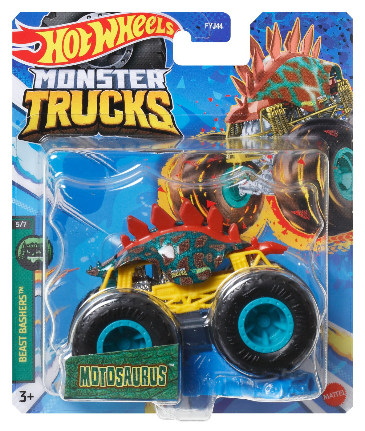 HOT WHEELS MONSTER TRUCK MASINUTA MOTOSAURUS SCARA 1:64