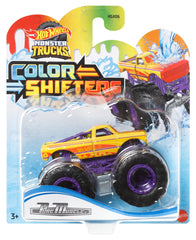 HOT WHEELS MONSTER TRUCK CAMION PURE MUSCLE CU CULORI SCHIMBATOARE SCARA 1:64