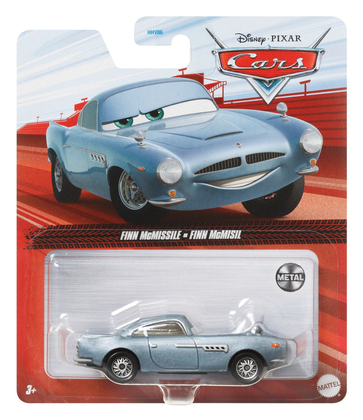 MASINUTA METALICA CARS3 PERSONAJUL FINN MCMISSILE