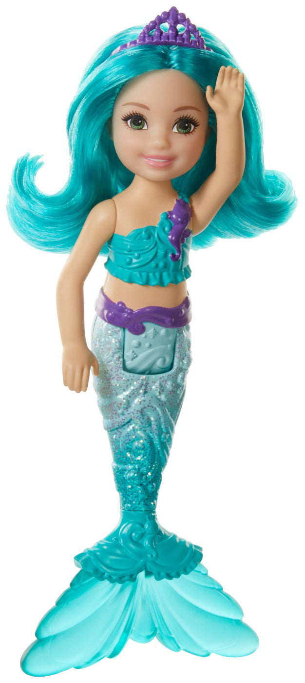 BARBIE DREAMTOPIA PAPUSA CHELSEA SIRENA ALBASTRA