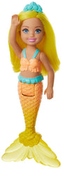 BARBIE DREAMTOPIA PAPUSA CHELSEA SIRENA GALBENA