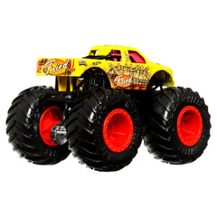 HOT WHEELS MONSTER TRUCK SET 2 MASINI SCARA 1 LA 64 BUNS OF STEEL SI ALL FRIED UP