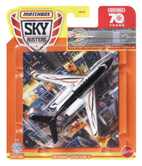 MATCHBOX SKYBUSTERS SET AVION DIN METAL CESSNA CITATION X SI COVORAS