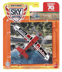 MATCHBOX SKYBUSTERS SET AVION DIN METAL MBX CROP DUSTER SI COVORAS