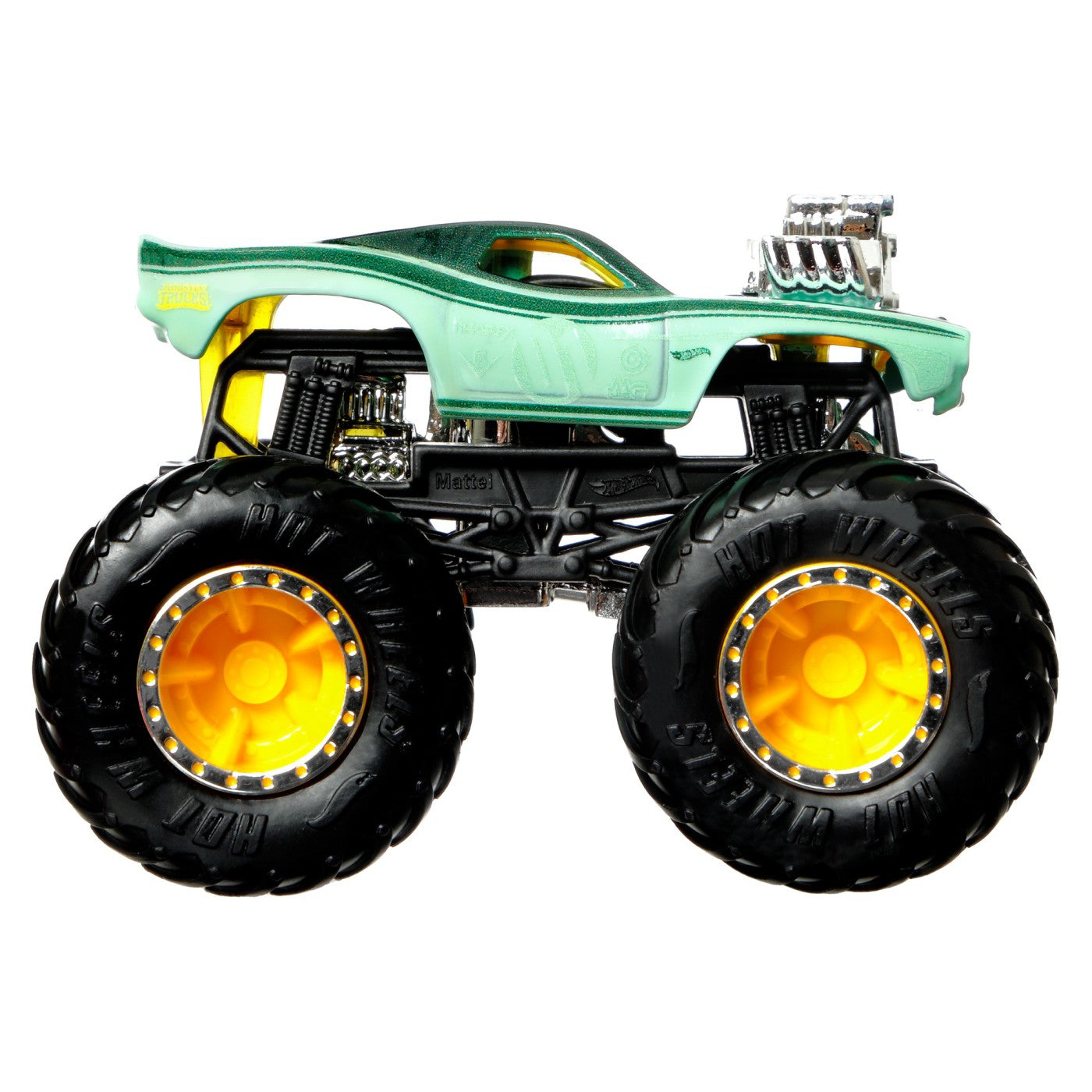 HOT WHEELS MONSTER TRUCK CAMION RODGER DODGER CU CULORI SCHIMBATOARE SCARA 1:64