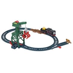 THOMAS SET DE JOACA CU LOCOMOTIVE DIESEL SI CRANKY MOTORIZATE SI ACCESORII