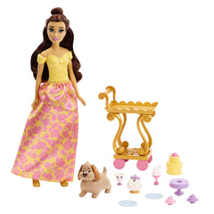 DISNEY PRINCESS SET PAPUSA PRINTESA BELLE SI CARUCIORUL PENTRU CEAI