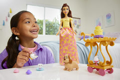 DISNEY PRINCESS SET PAPUSA PRINTESA BELLE SI CARUCIORUL PENTRU CEAI