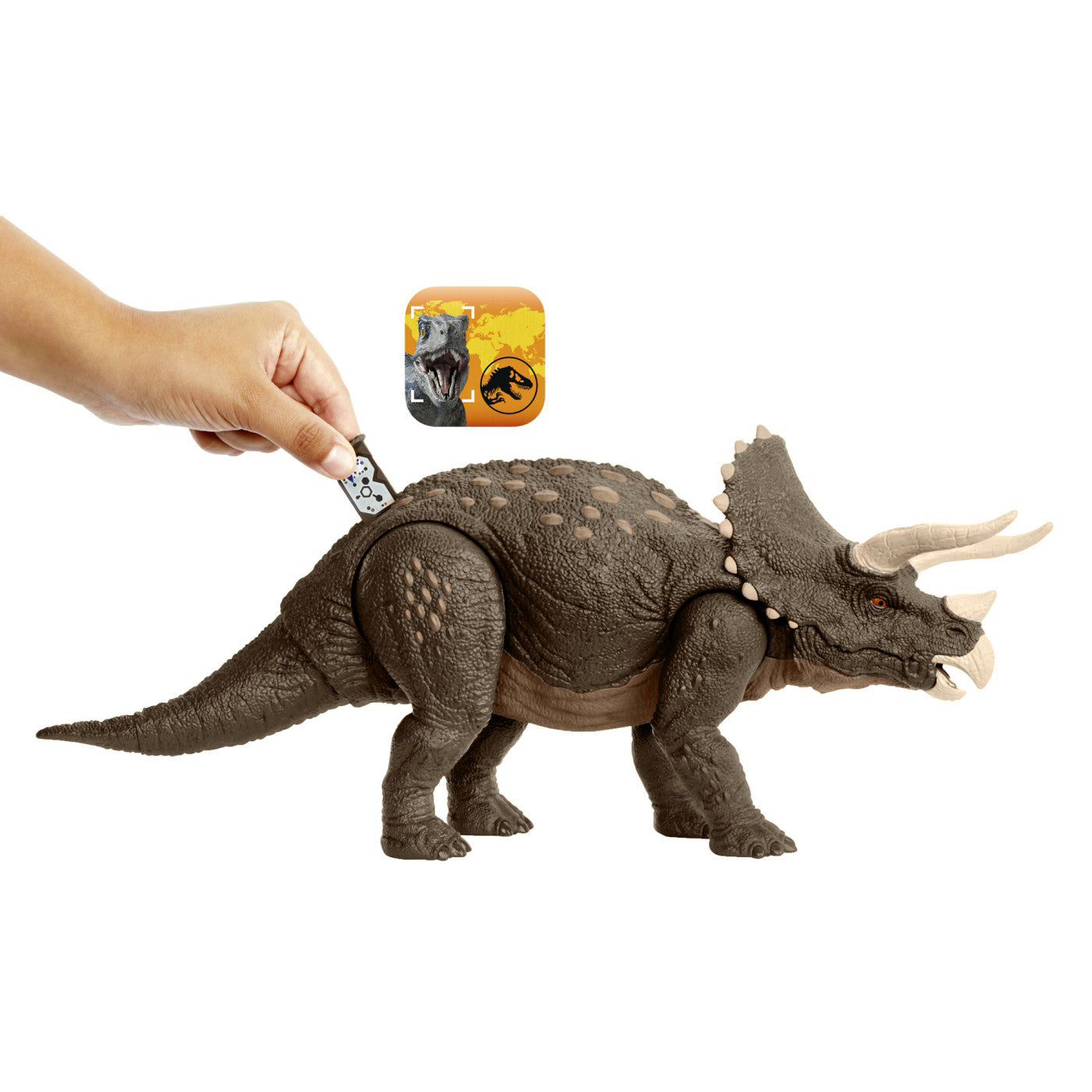 JURASSIC WORLD DINO TRACKERS HABITAT DEFENDER TRICERAPTOR