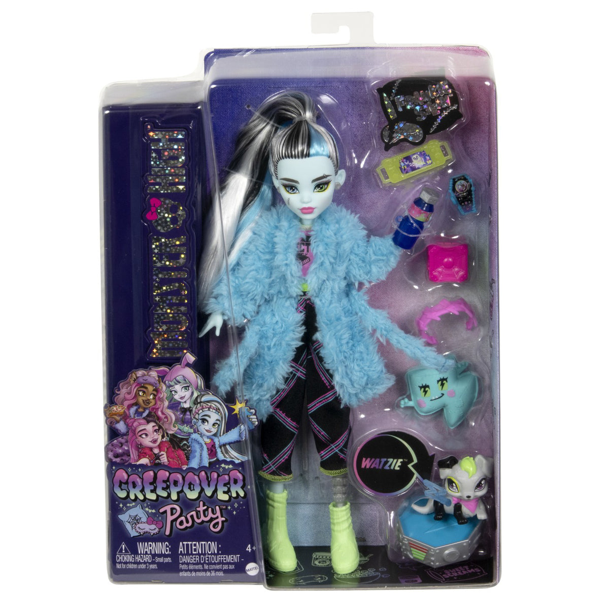 MONSTER HIGH PAPUSA CREEPOVER PARTY FRANKIE HKY68