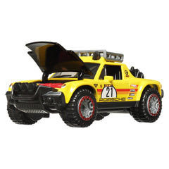 HOT WHEELS MASINUTA METALICA CU SISTEM PULL BACK PORSCHE 914 SAFARI SCARA 1:43
