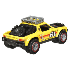 HOT WHEELS MASINUTA METALICA CU SISTEM PULL BACK PORSCHE 914 SAFARI SCARA 1:43