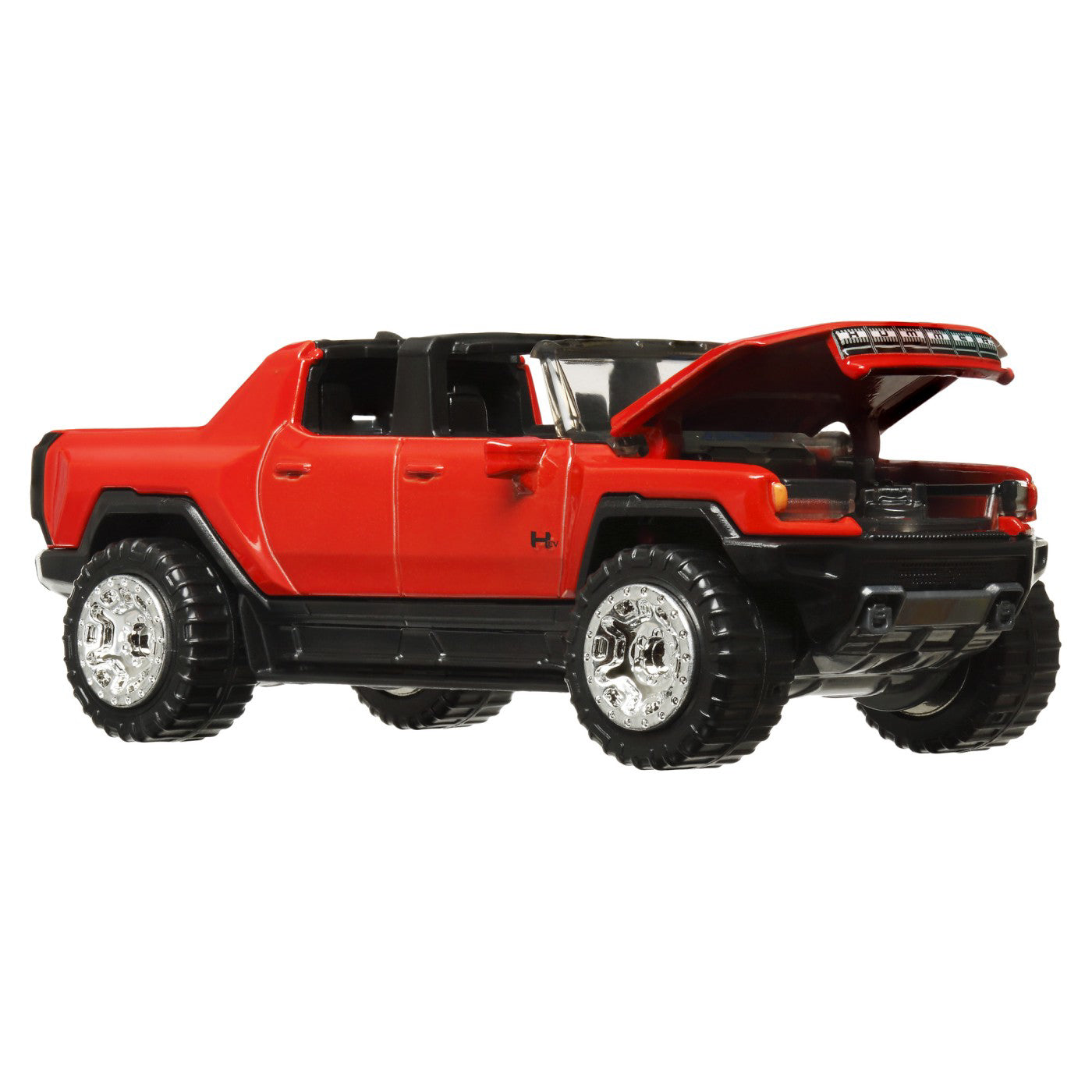 HOT WHEELS MASINUTA METALICA CU SISTEM PULL BACK GMC HUMMER EV SCARA 1:43