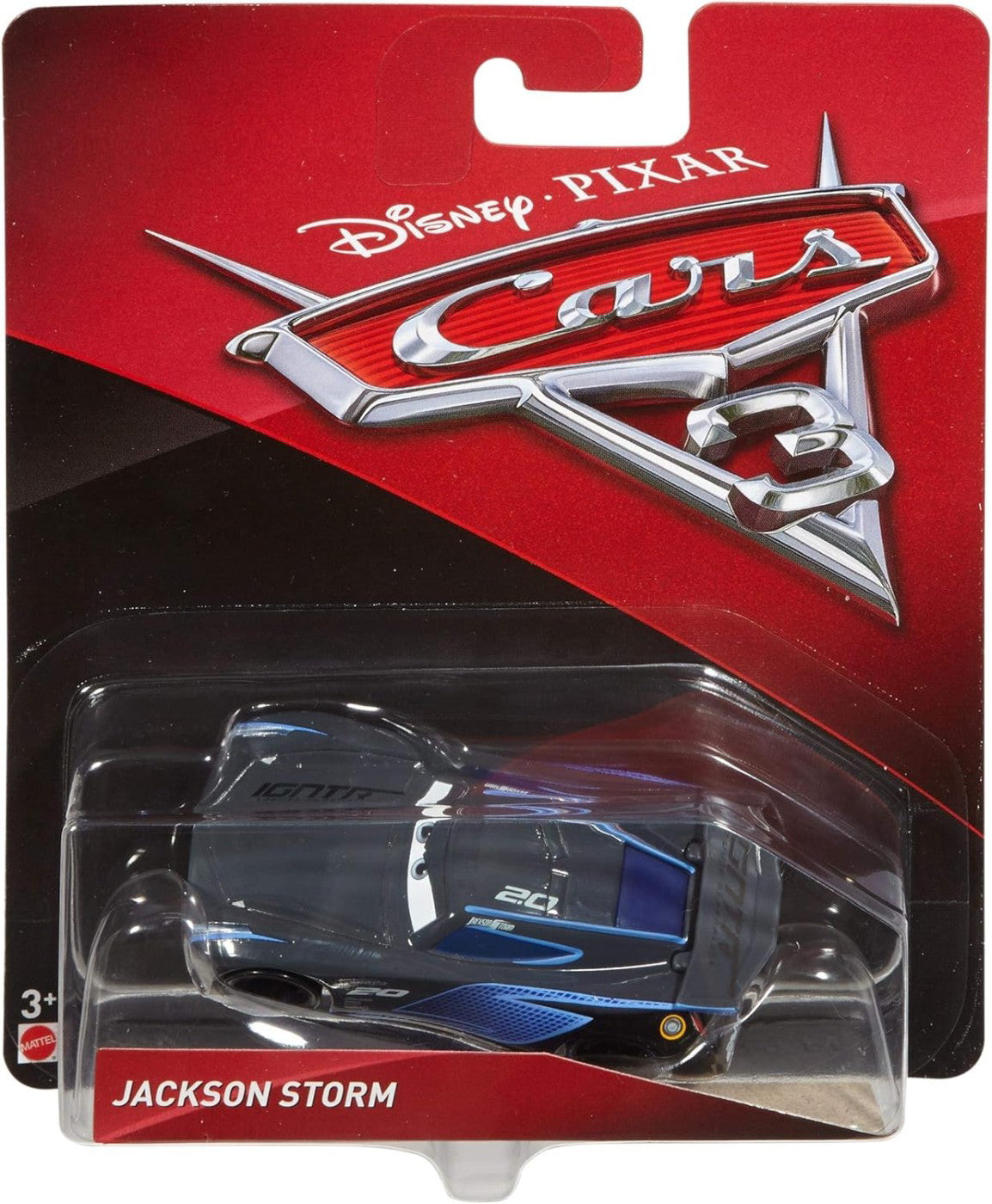 MASINUTA METALICA CARS3 PERSONAJUL JACKSON STORM
