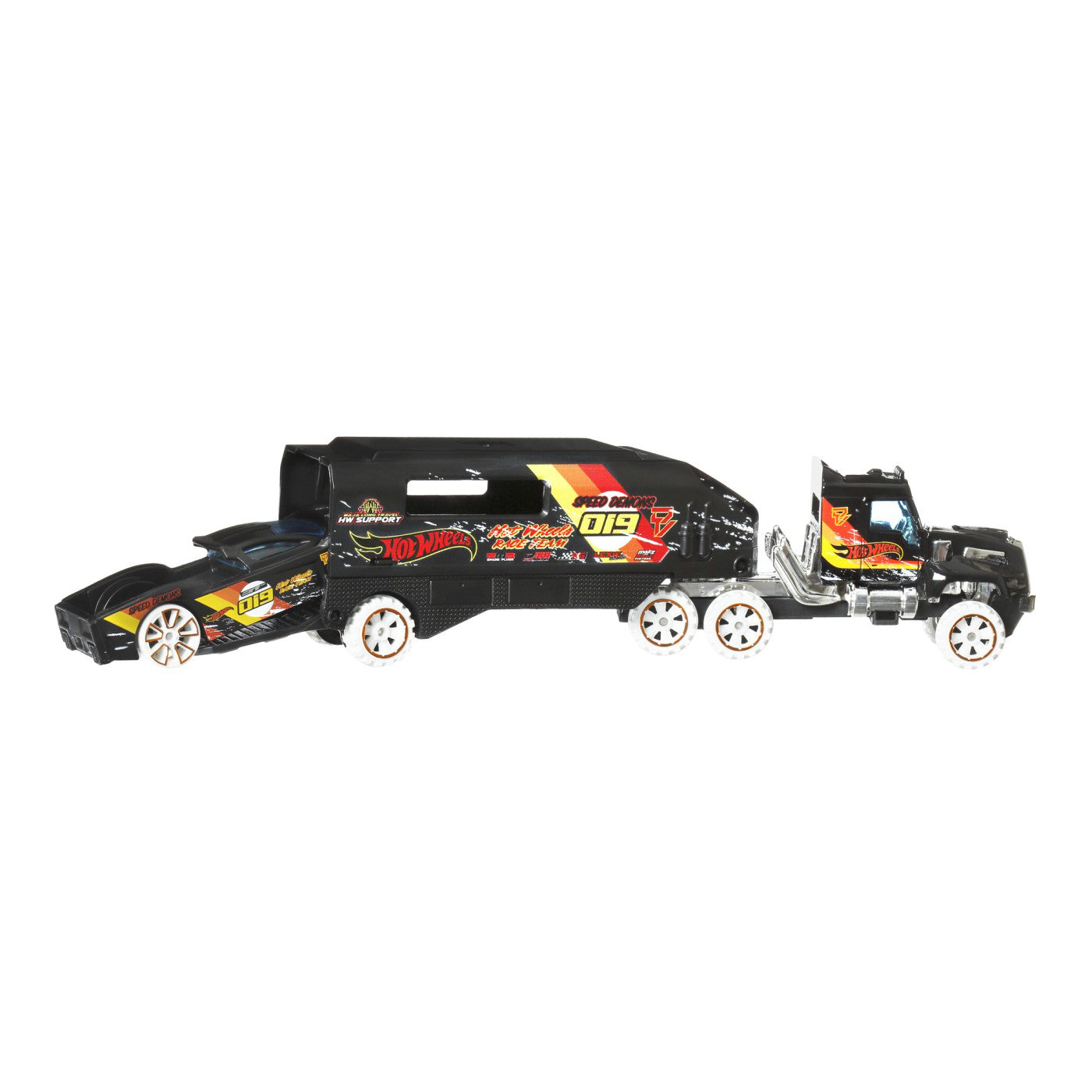 SET CAMION SI MASINA SPORT HOT WHEELS DESERT FORCE